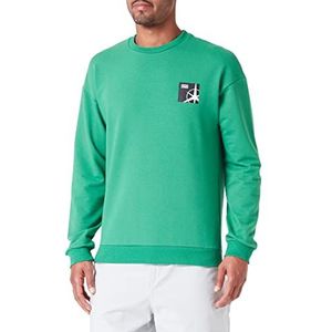 JACK & JONES Herren Jcofilo Summer Sweat sweatshirt met ronde hals, groen groen, XL