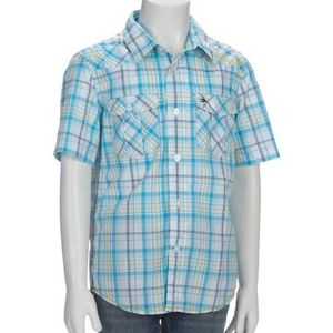 Tommy Hilfiger JAYDEN CHECK SHIRT S/S E550125312 jongens overhemden/vrije tijd