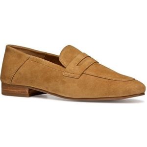 Geox D Mantinea A, mocassin voor dames, Cognac, 40 EU