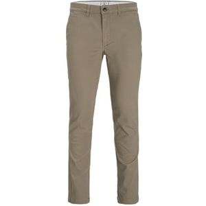 JACK & JONES JUNIOR Regular Fit Broek JPSTMARCO JJDAVE Beige