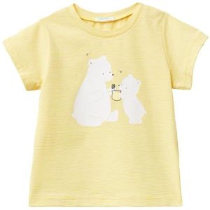United Colors of Benetton T-shirt, geel 902, 56 cm
