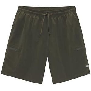 s.Oliver Klassieke herenzwemshorts in olijfgroen, olijf, M