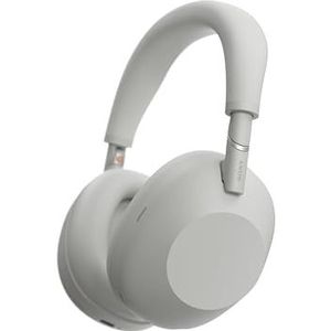 SONY WH-1000XM6 Vlaggenschip Noise Cancelling Over-Ear Draadloze Bluetooth Hoofdtelefoon, Handtekening Hi-Res Geluid, Comfort, Opvouwbaar Ontwerp, Duurzame Etui, 30 HR Batterij, iOS & Android - Zilver