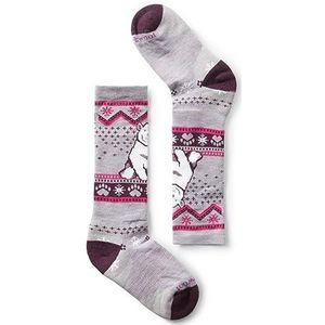 Smartwool - Wintersport Full Cushion Polar Bear Pattern OTC Socks - Paars - Kids