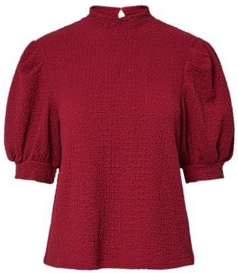 Pieces - Pcjamal - T-shirt - Biking Red - Dames