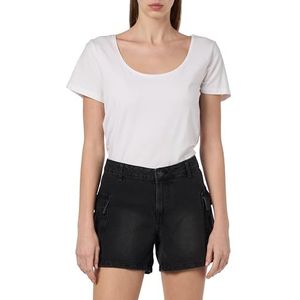 Noisy may Cargojeans 'SMILEY'  black denim