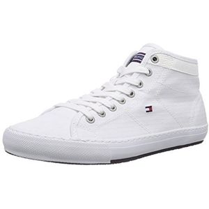 Tommy Hilfiger Walker 2D Hoge sneakers voor heren, wit wit wit 100, 40 EU