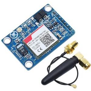 DollaTek V2.0 5V draadloze GSM GPRS-module quad-band met antennekabeldop M105