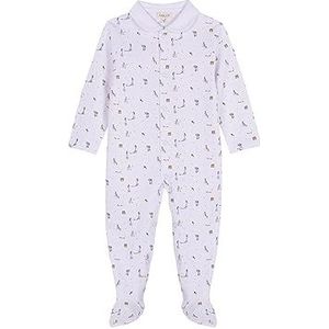 Gocco Pijama Largo Estampado pyjama voor babyjongens, Blanco OPTICO, Regular, Blanco Optico, Eén Maat