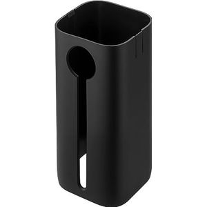 Zwilling FRESH & SAVE CUBE Cover voor Box Size 3S, beschermt tegen zonlicht, toont vulniveau, gemaakt van BPA-vrij kunststof, kleur zwart