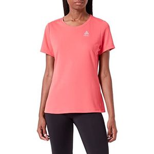 Odlo Dames F-Dry T-shirt met ronde hals, Paradise Pink, XS