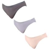 DIM - Pockets Ecodim - Slips - Kastanje Kleur - Set van 3