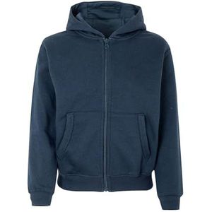 Mukua Byron Kids Sweatshirt met ritssluiting en capuchon, marineblauw, maat 5/6