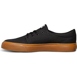 DC Shoes Trase Tx, Lage Sneakers voor heren, zwart zwart gom bgm, 44.5 EU