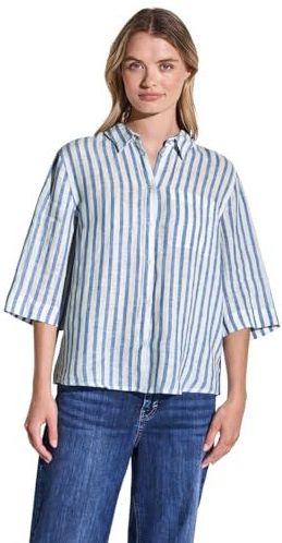 STREET ONE - Chemise rayée - Blauw - Blouses