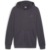 Sportsweatshirt - Effen - Capuchon - Normale Pasvorm - Lange Mouw