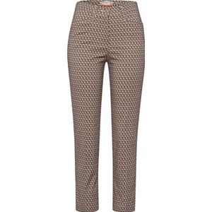 Raphaela by Brax Lorella 3-Colour Minimal Print Broek, Lavender, 48 voor dames, Lavendel, 46