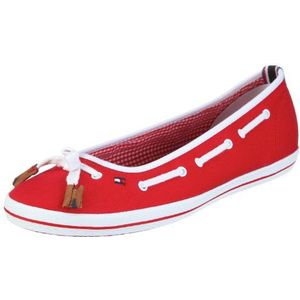 Tommy Hilfiger Victoria 6 A Ballet Flats Vrouwen, Rot Corrida 086, 39 EU