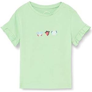 s.Oliver Baby-meisjes T-shirt, korte mouwen, groen, 92 cm