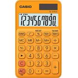 Casio SL-310UC-RG rekenmachine oranje display (cijfers)