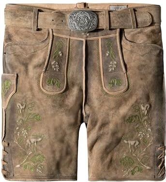 STOCKERPOINT - Klederdracht Broek - Lichtbruin Groen - Knielengte