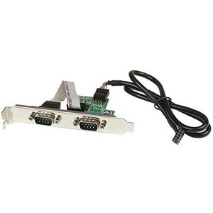 StarTech.com 61 cm interne USB moederbord header naar serieel RS232 adapter - IDC naar RS-232/DB9 slotplaat adapter