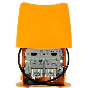 Nanokom TDT mastversterker van de 2e generatie, verbetert de ontvangst van digitaal tv-signaal, zorgt voor een helder beeld en een stabiele verbinding overal.