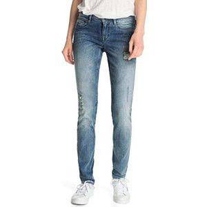 edc by ESPRIT dames jeansbroek Destroyed