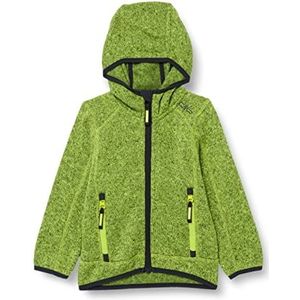 CMP Knit Tech polyester gebreide fleece jas met capuchon fleece jas