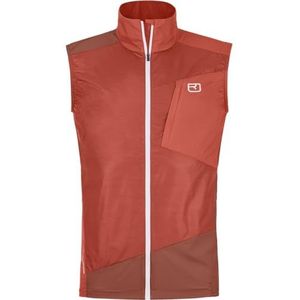 Ortovox - Windbreaker Vest - Rood - Winddicht - 100% Polyamide