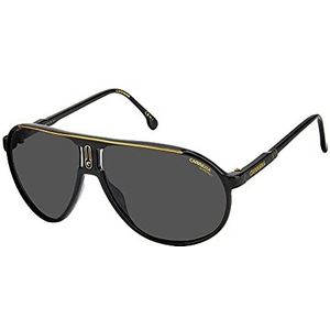 Carrera Unisex zonnebril stijl Champion65/N Pilot, Zwart/Grijs