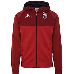 Kappa heren Arufeod 6 Monaco Sweatshirt, Wijnrood rood/bordeaux grijs, 4XS