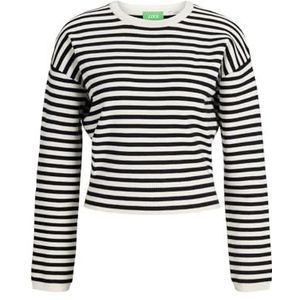JACK & JONES Jxdarsha Crew Neck Knit, Vanilla Ice, XL