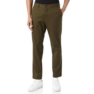 Ted Baker Heren MMT-GENBEE-CAMBURN Fit Casual Relaxed Chino Broek, Kaki, 30 (UK 30 Inch Taille)