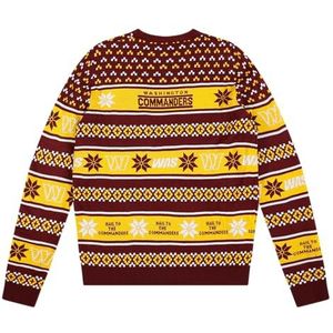 FOCO Standard NFL Big Logo Ugly Sweater, Team Color