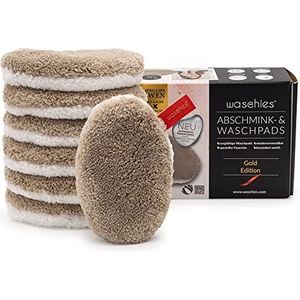 herbruikbare make-up pads GOLD Edition 7-delige set