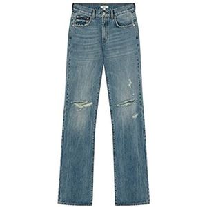 IPEKYOL Flare Fit Jean-broek voor dames, Indigo, 62