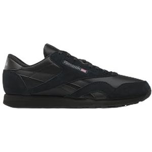 Reebok Klassieke nylon sneaker voor heren, Cblack Cblack Purgry, 48.5 EU