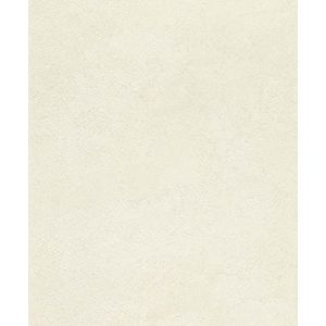 Rasch Behang 315103 - vliesbehang wit metallic effen betonlook structuur uit de Factory V collectie