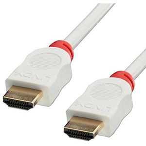 LINDY 41412 2m hoge snelheid HDMI-kabel type A/A, kleur: wit