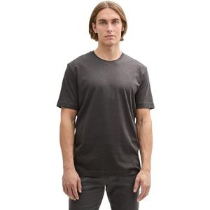 TOM TAILOR T-shirt voor heren, 11086 - donkergrijs melange, XL
