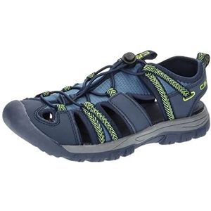 CMP Unisex Kids Theseus Shoe Sport Sandaal, Zwart Blauw Zwart Blauw, 33 EU