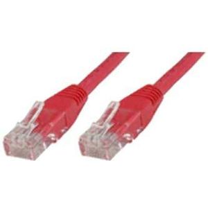 MicroConnect CAT6 U/UTP 2 m LSZH - netwerkkabel (CAT6, U/UTP (UTP), RJ-45, RJ-45, mannelijk/mannelijk, rood)