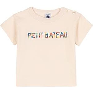 Petit Bateau A07CK A07CK T-shirt met korte mouwen, wit, Avalanche, 36 maanden, Wit Avalanche, 3 Jaren