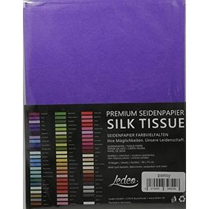 Premium zijdepapier Silk Tissue - 10 vellen (50 x 75 cm) - kleur naar keuze (Pansy)