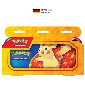 Pokémon - Verzamelkaartspel: pennenetui voor de eerste schooldag – Pikachu (1 tin-box & 2 boosterpacks)