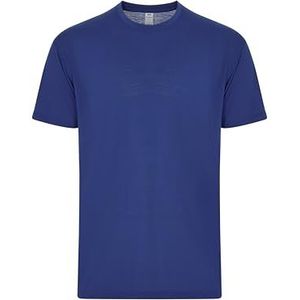 Mukua Derby, uniseks T-shirt, polyester, katoen, koningsblauw, maat XXL