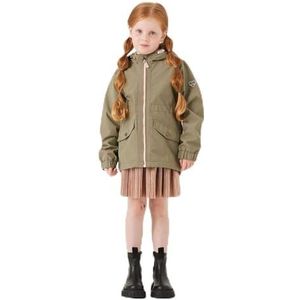 Garcia Kids GJ440203_girls outdoor jas, Green Summer, 92 cm