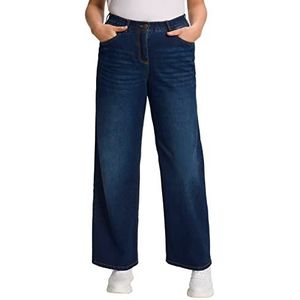 Ulla Popken Brede jeans voor dames, Denim Blauw, 32W x 30L
