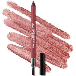 Revlon Eyeliner ColorStay Multiplayer Liquid-Glide, multifunctioneel make-upproduct met professionele borstel, romige, waterdichte en langdurige textuur, 406 Queen of Hearts, 0,9 g